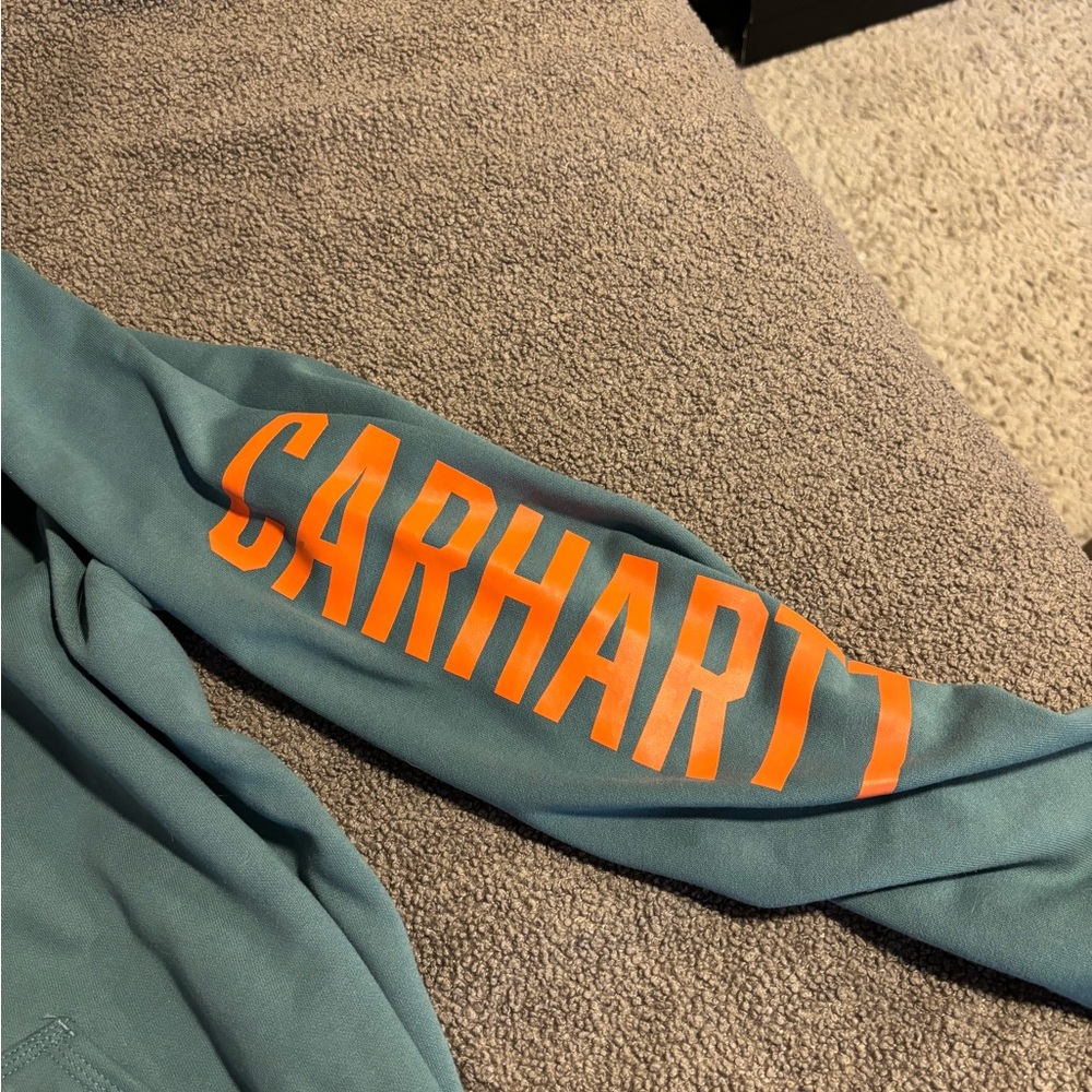 Men’s XLT Carhartt Rain Defender Hoodie - Picture 4 of 4